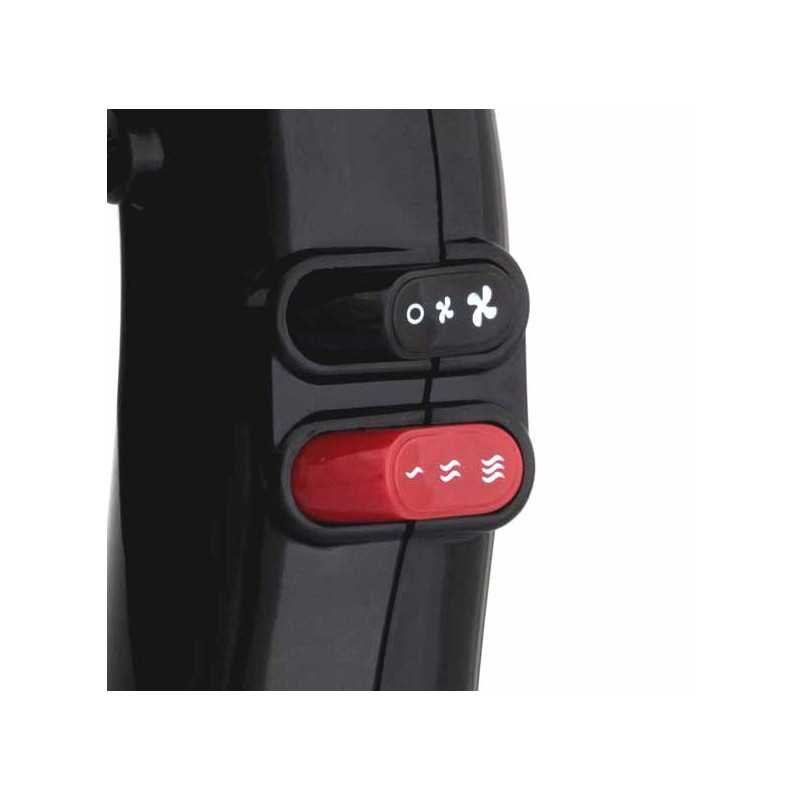 Pulsanti per velocità aria calda e aria fredda