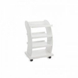 Carrello estetica portastrumenti in legno