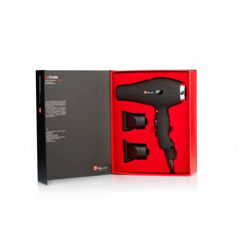 Scatola contenente asciugacapelli e accessori