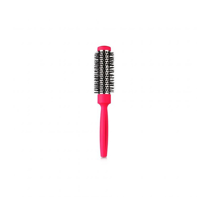 Spazzola Termica 25mm Rosa Fluo