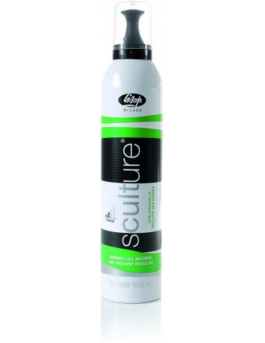 sculture shining gel mousse lisap 300ml