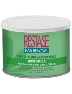 barattolo cera depilatoria micromica restase