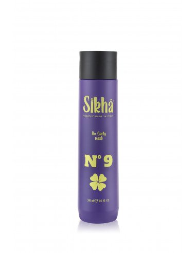 Sikha Be Curly Mask N°9 300ml - capelli ricci