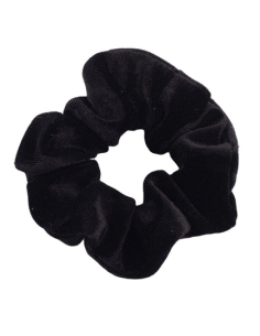 Fermacoda in velluto nero