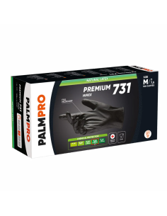 Guanti Monouso Lattice Nero...