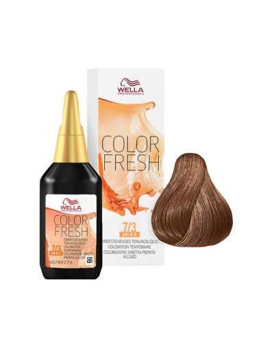 Wella Color Fresh 7/3 Biondo Medio Dorato 75ml