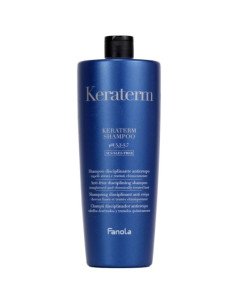 Flacone di Shampoo disciplinante Keraterm Fanola per capelli crespi e ribelli